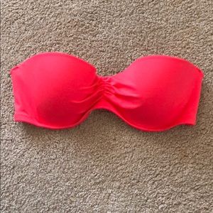 Victoria secret strapless bathing suit top